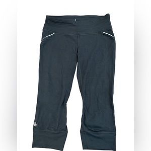 Athleta Women’s Capri Leggings‎ 19 inch Black Excellent Condition Medium